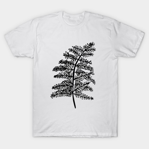 fern leaf T-Shirt by nfrenette